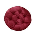 thumbnail image 1 of Sylchomon 16 inch Comfy Round Chair Pads, Soft Durable Outdoor Patio Cushion Solid Color, Tufted Corduroy Cushion for Tatami Living Room, 1 of 9
