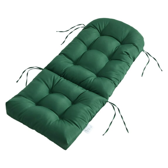 Sylchomon 43x20 Inches Solid Color Thick Chaise Lounge Cushion Outdoor Daybed Pad for Patio Furniture Folding Chair Comfortable Support