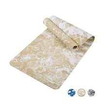 Sylchomon 72 x 24 Inches Non Slip Yoga Mat for Women Multi Functional Exercise Mat for Yoga Pilates Stretching Bodywork Comfortable Durable TPE Foam Fitness Mat