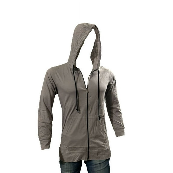 Syllion T Shirt Hoodie, Long sleeve - Big and Tall - Lightweight