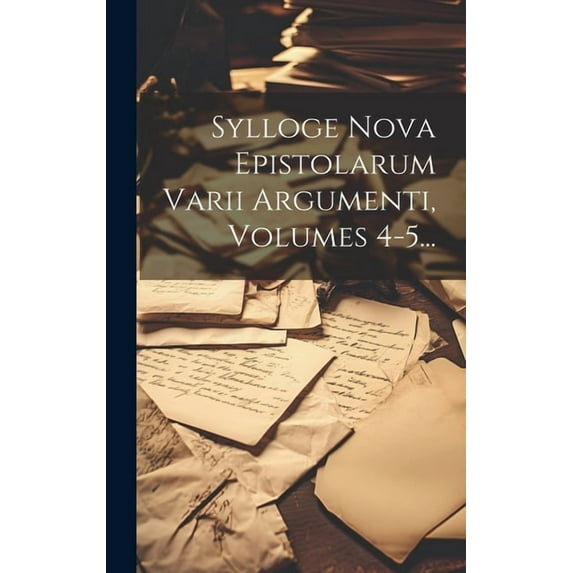 Sylloge Nova Epistolarum Varii Argumenti, Volumes 4-5... (Hardcover)