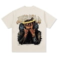 thumbnail image 1 of SylvBegna Juice Cotton TShirt For Men Women Tees Tops Summer Short Sleeve Wrld Crewneck Casual T-Shirts, 1 of 4