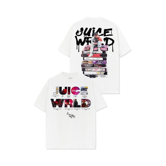 SylvBegna Juice Cotton TShirt Men Women Short Sleeve Tees Tops New Print Wrld Crewneck Casual T-Shirts