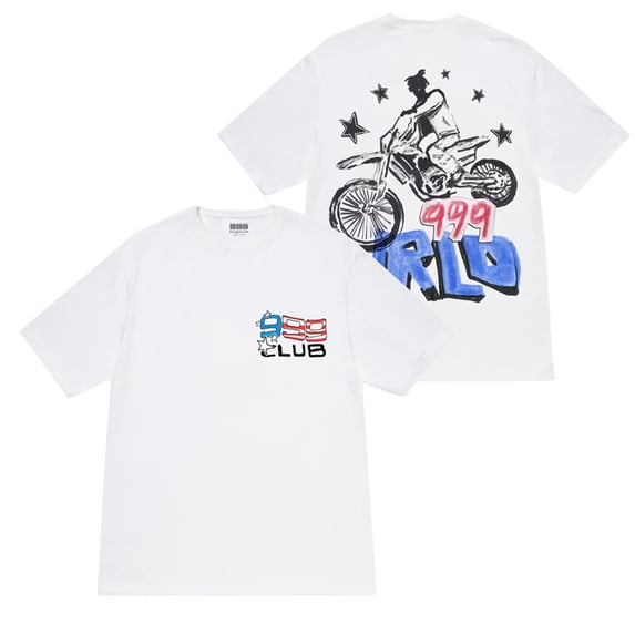 SylvBegna Juice Cotton TShirt Men Women Short Sleeve Tees Tops New Print Wrld Crewneck Casual T-Shirts