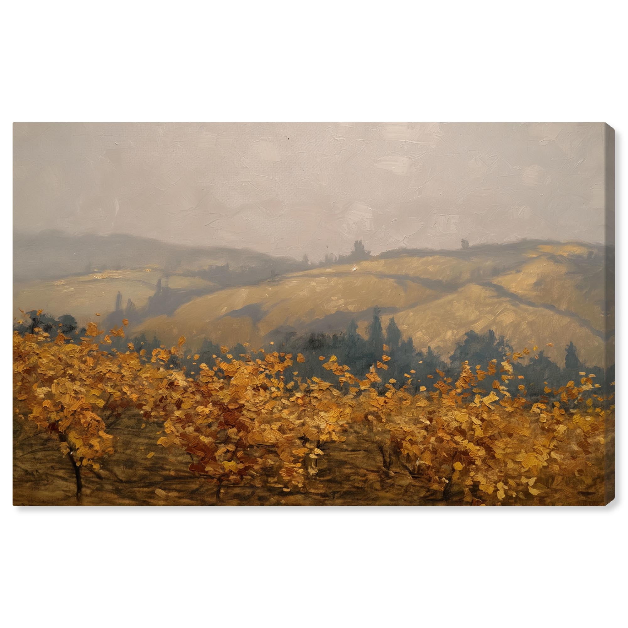 Sylvan Landscape Rustic Farmhouse Canvas Art, 36" x 24"