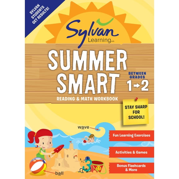 Pre-Owned Sylvan Summer Smart Workbook: Between Grades 1 & 2 (Paperback) 0525569189 9780525569183