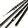 thumbnail image 1 of SylvanFlux High-quality Carbon Fiber Fishing Rod - Suitable for Hand and Sea Fishing, Capable of Long Casting - Telescopic Design - Sensitive Rod Tip, Ceramic Guide Ring, Spiral Reel Seat, 1 of 10