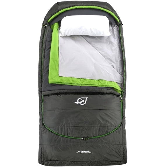 SylvanSport Cloud Layer Single Sleeping Bag, Gray