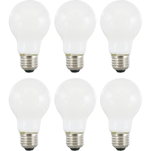 SYLVANIA TruWave LED 15W (100W Equivalent) Daylight General Purpose Light Bulbs, A19 Bulb Shape, Medium Base, Dimmable (6 Pack)