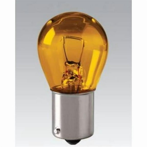 Sylvania 1156ABP2 12.8 V Miniature Back-Up Signal Light, Amber - Pack of 2