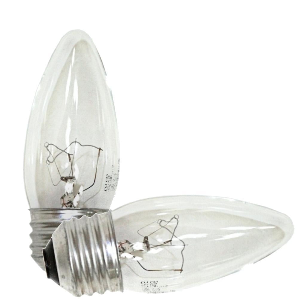 Sylvania 13321 - 40B10/DL/BL/2PK 120V B10 Decor Torpedo Light Bulb