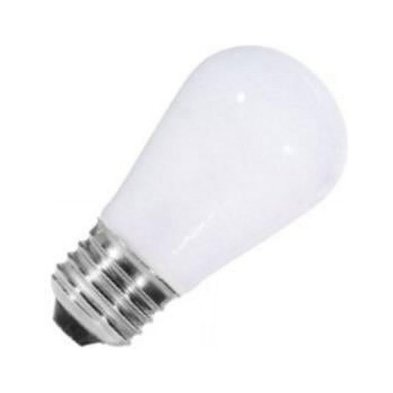 Sylvania 17453 - 11S14/IF 130V Standard Screw Base White Frosted Scoreboard Sign Light Bulb…