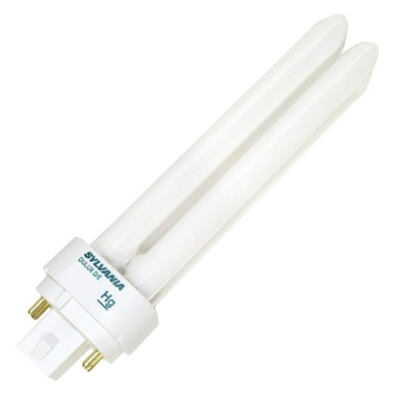Sylvania 20226 Compact Fluorescent Light Bulb, 15 watt - T4 - 4-Pin, Cool White