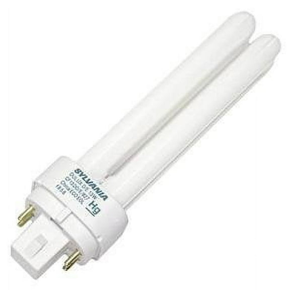Sylvania 20682 CF13DD/E/827/ECO Compact Fluorescent 4 Pin Double Tube,Pack of 6