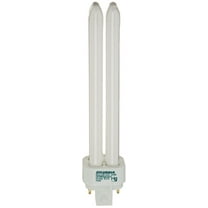Sylvania 20684 (12-Pack) CF26DD/E/827/ECO 26-Watt Double Tube Compact Fluorescent Light Bulb, 2700K, 1710 Lumens, 82 CRI, 4-Pin G24q-3 Base