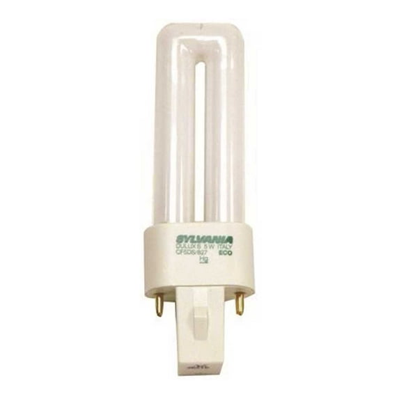 Sylvania 21136 CF13DS/827/ECO 13-Watt 2700K 2-Pin Single Tube Compact Fluorescent Lamp