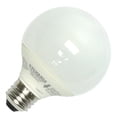thumbnail image 1 of Sylvania 29414 - CF9EL/G25/2700K Globe Screw Base Compact Fluorescent Light Bulb, 1 of 2