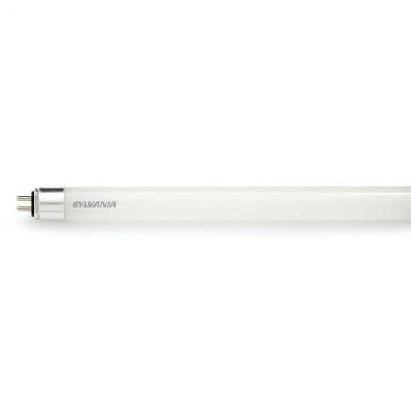 Sylvania 3' T5HE LED Tube Lights, 1500 Lumens, 10 Watt, 5000K/Daylight White, Replaces 3' T5HE 21 Watt Fluorescent Tubes, 25 Per Case