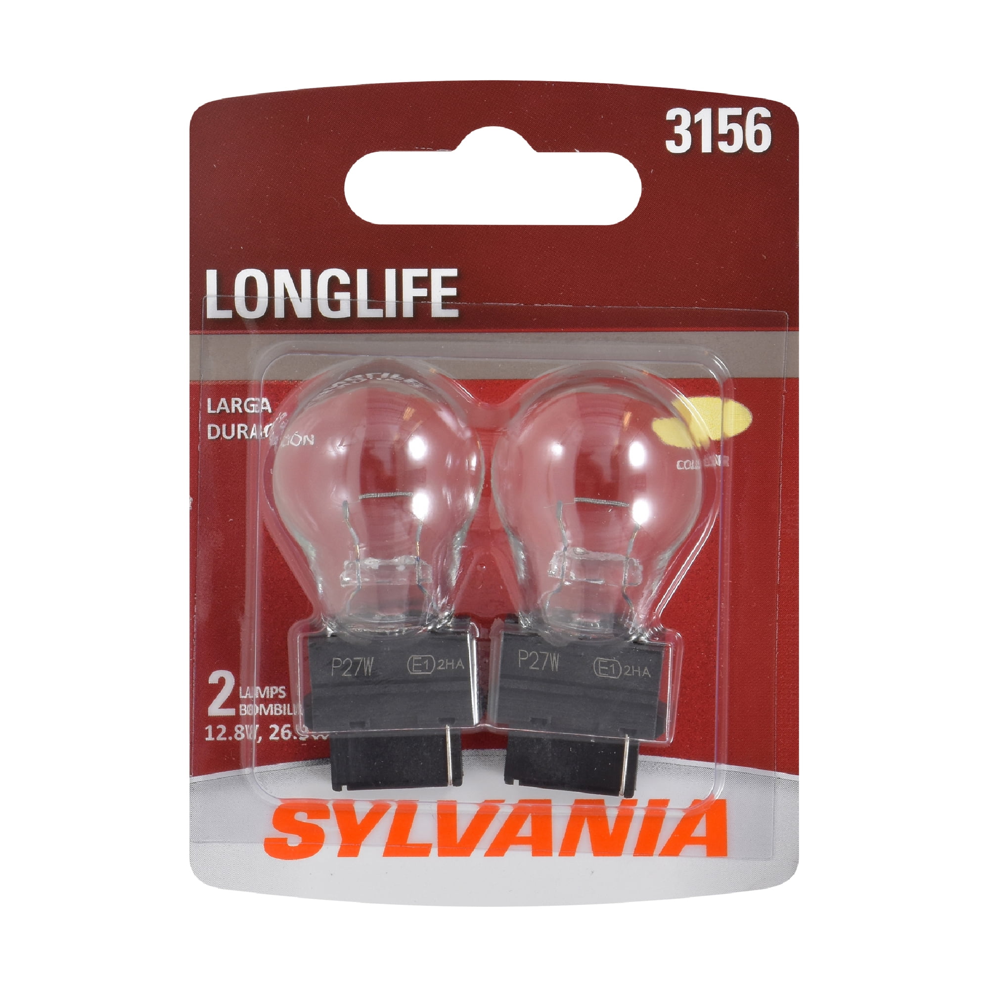 Sylvania 3156 Halogen Auto Mini Bulbs Pack of 2