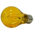 thumbnail image 1 of Sylvania 40302 Yellow Filament A19 Ultra LED Light Bulb, Colored Glass Lamps, 4.5 Watts, for Decorative and Accent Lighting, 1 of 5