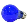thumbnail image 1 of Sylvania 40304 Blue Filament A19 Ultra LED Light Bulb, Colored Glass Lamps, 4.5 Watts, for Decorative and Accent Lighting, 1 of 3
