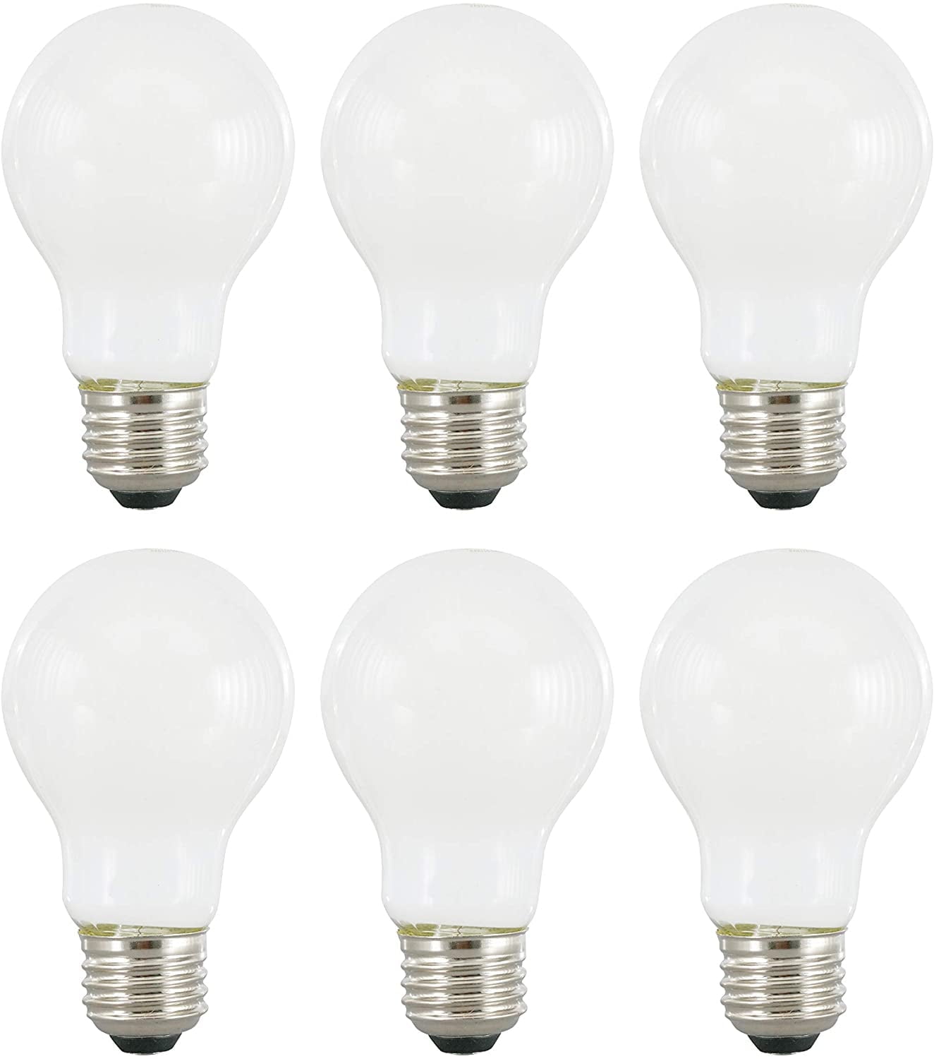 Sylvania TruWave LED 5.5W (40W Equivalent) Daylight General Purpose Light Bulbs, A19 Bulb Shape, Medium Base, Dimmable (6 Pack)