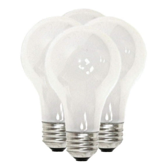 Sylvania 52190 - 28A19/SS/HAL/SW/4PK A19 Light Bulb