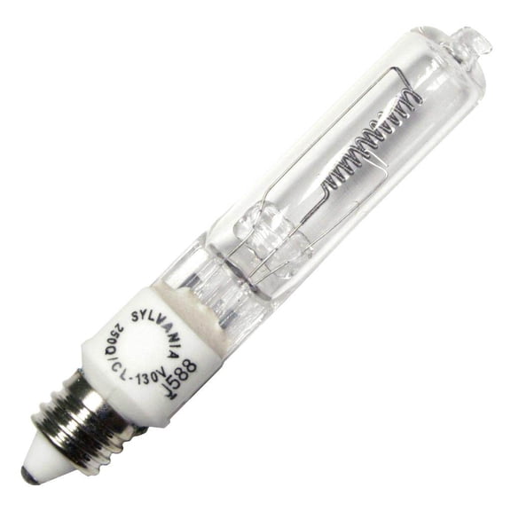 Sylvania 58764 - 250Q/CL/MC Screw Base Single Ended Halogen Light Bulb