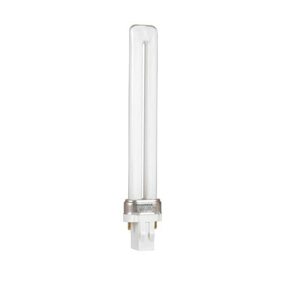 Satco S6700 - 5 watt; pin-based Compact Fluorescent; 2700K; 82 CRI; G23 base