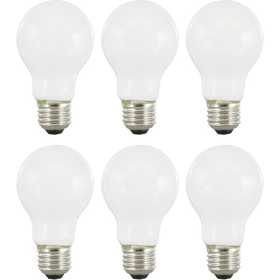 SYLVANIA TruWave LED 8W (60W Equivalent) Daylight General-Purpose Light Bulbs, Dimmable (6 Pack)