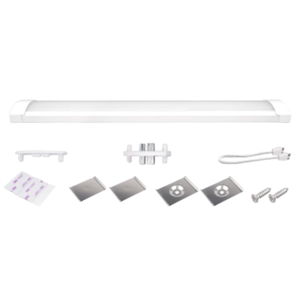 Sylvania Frosted White Aluminum LED Undercabinet Light with Remote