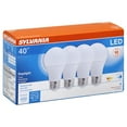 thumbnail image 1 of Sylvania  74084 A19 LED Light Bulb, 40 Watt, 120 Volts, 1 of 6
