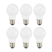 Sylvania 75W A19 Soft White Dimmable LED Light Bulb, 14 Year, 6 Pack