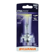 Sylvania 9003 XtraVision Halogen Headlight Bulb, 1 Pack, Compatibile with Multiple Cars