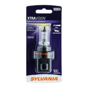 Sylvania 9004 XtraVision Halogen Headlight Bulb, 1 Pack, Compatible with Multiple Cars
