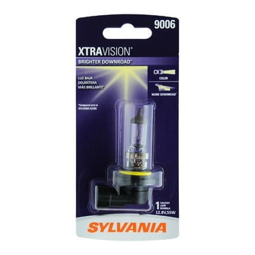 Sylvania 9006 XtraVision Halogen Headlight Bulb, 1 Pack, Compatibile with Multiple Cars