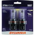 thumbnail image 1 of Sylvania 9007 XtraVision Halogen Headlight Bulb, 2 Pack, Compatible with Multiple Cars, 1 of 11