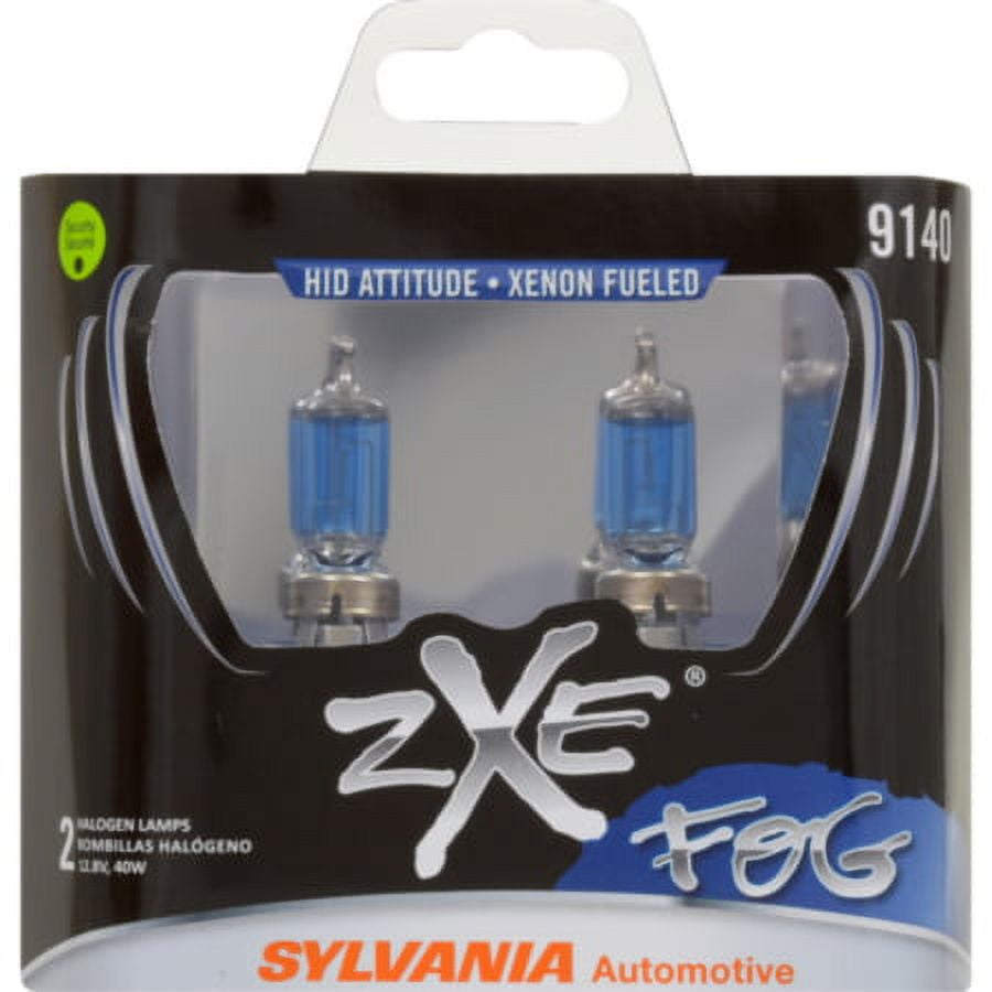 Free Shipping! Sylvania 9140 SilverStar zXe Halogen Fog Bulb, Pack