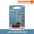 thumbnail image 1 of Sylvania 9145/H10 Basic Auto Halogen Fog Bulb, 1 pack, Compatible with Multiple Cars, 1 of 10