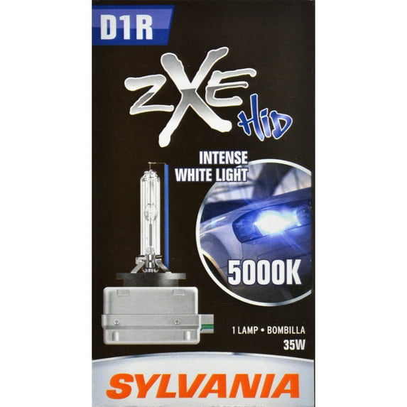 Sylvania D1R SilverStar zXe HID Headlight Bulb, 1 pack, Compatible with Multiple Cars