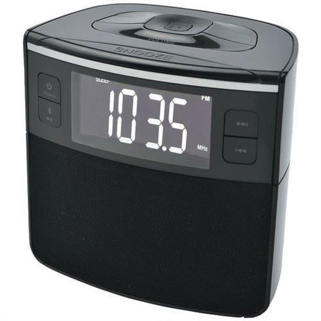 Sylvania Digital Clock Radio with Bluetooth Speaker, AutoSet Dual
