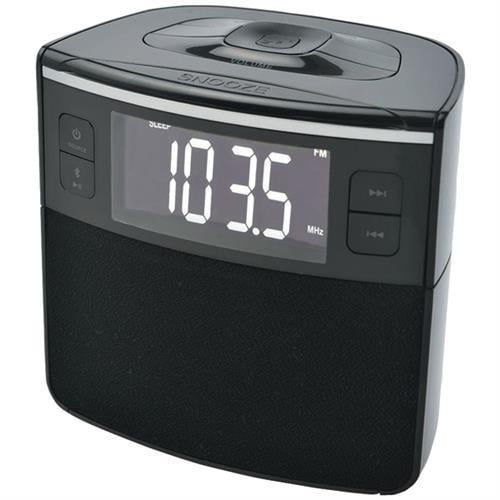 Sylvania Digital Clock Radio with Bluetooth Speaker, AutoSet Dual