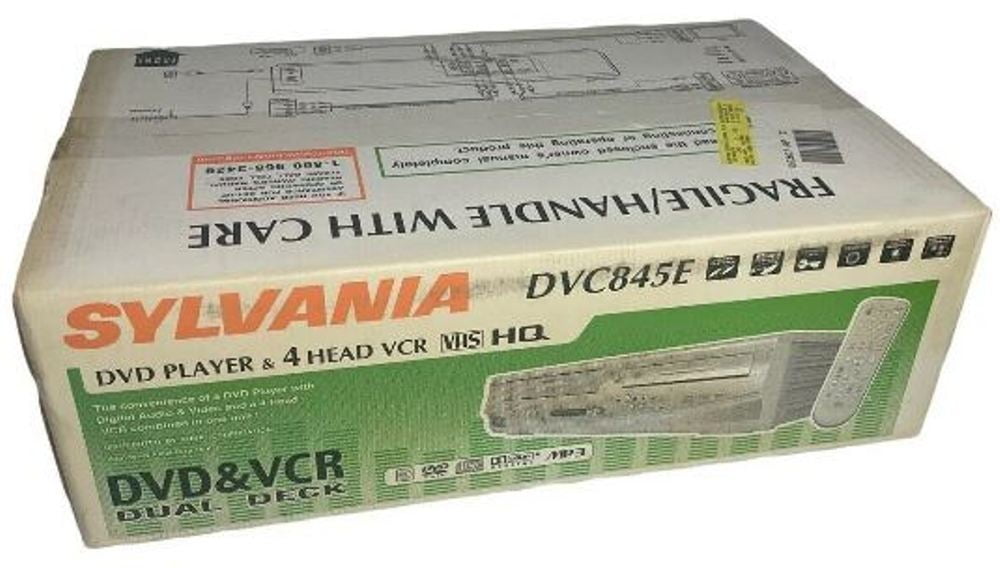 Sylvania Dvc845 DVD VCR Combo Dvd Player Vhs Player Combo