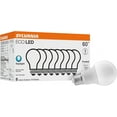 thumbnail image 1 of Sylvania ECO LED A19 Light Bulb, 60W Equivalent, Efficient 9W, 7 Year, 750 Lumens, Non-Dimmable, Frosted, 5000K, Daylight - 8 Pack (40883), 1 of 4