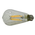 thumbnail image 1 of Sylvania Filament LED Light Bulb, 6.5 W, 120 V, 800 lumens, 2700 K, 80 CRI, 2.28 in Dia, 1 of 1