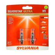 Sylvania H1 SilverStar Ultra Halogen Bulb, Pack of 2