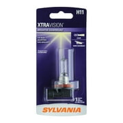 Sylvania H11 XtraVision Halogen Headlight Bulb, 1 Pack, Compatible with Multiple Cars