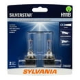 thumbnail image 1 of Sylvania H11B SilverStar White Halogen Headlight Bulbs for Clarity (2 Pack), 1 of 9