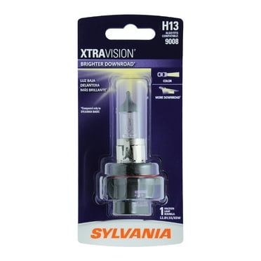 Sylvania H13 XtraVision Halogen Headlight Bulb, 1 Pack, Compatibile with Multiple Cars