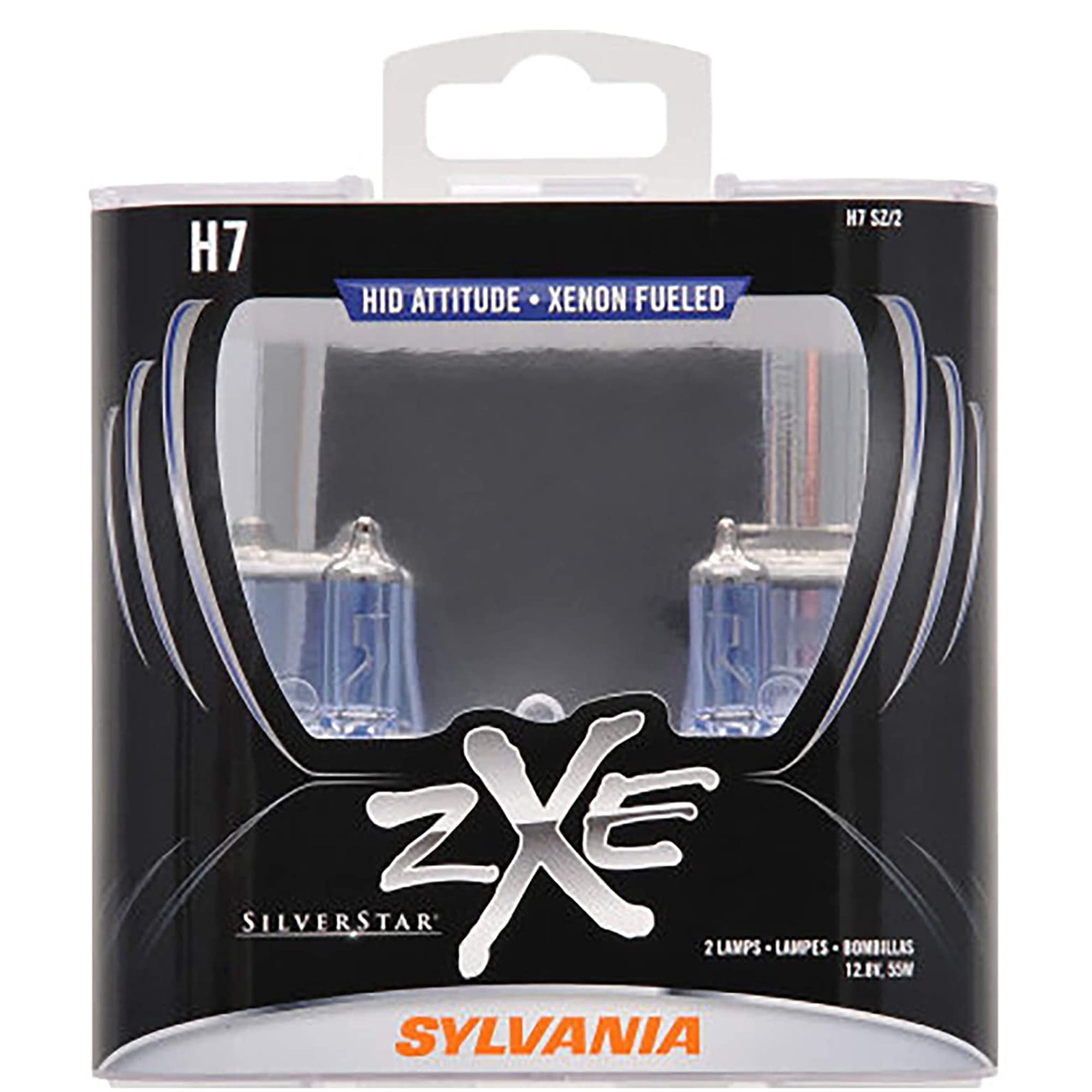 Sylvania H7SZ.PB2 SilverStar zXe H7 Halogen Fog Headlight Bulb